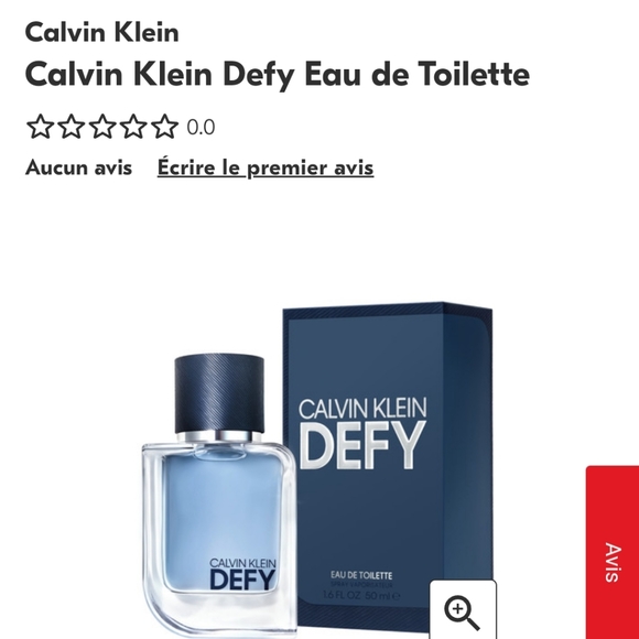 Calvin klein DEFIT eau de toilette - Picture 3 of 5